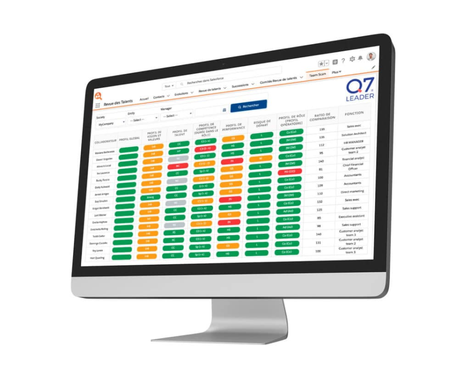 screenshot of Agile HR Technology